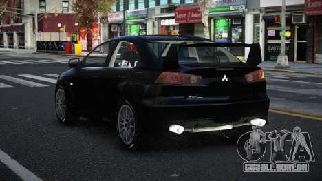 Mitsubishi Lancer Evolution X Zitugitop para GTA 4