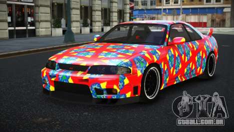 Nissan Skyline R33 Fersa S1 para GTA 4