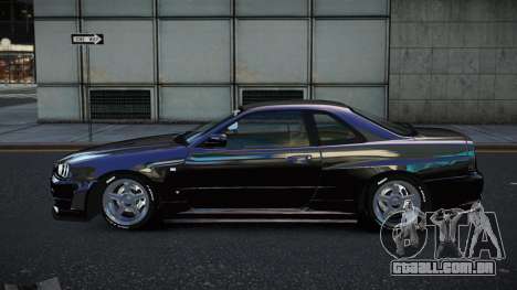 Nissan Skyline R34 Menhiluw para GTA 4