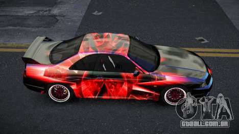 Nissan Skyline R33 Chriley S6 para GTA 4