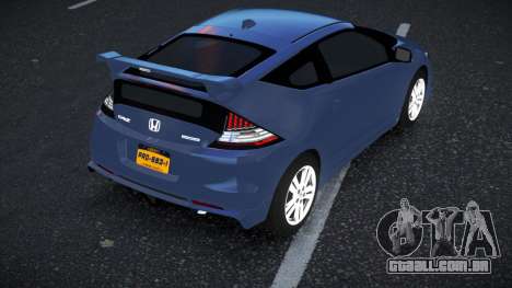 Honda CRZ Siyezemuc para GTA 4