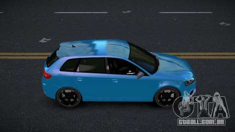 Audi RS3 Capbo para GTA 4