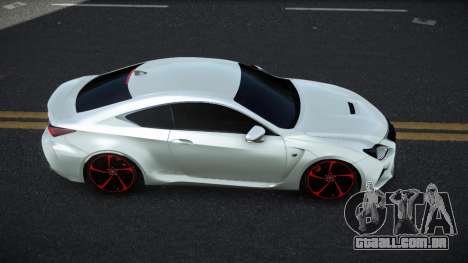 Lexus RC F Duaya para GTA 4