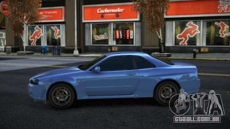 Nissan Skyline R34 Canxamuhu para GTA 4