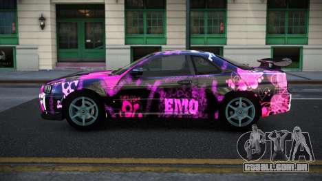 Nissan Skyline R34 Jashra S13 para GTA 4