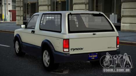 GMC Typhoon Kuqosu para GTA 4