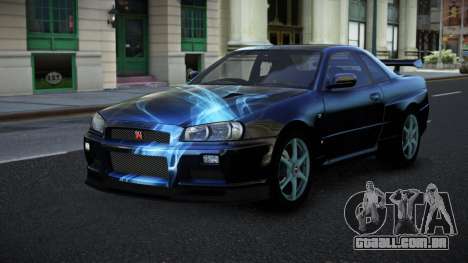 Nissan Skyline R34 Jashra S5 para GTA 4