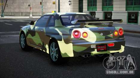 Nissan Skyline R34 Jashra S11 para GTA 4