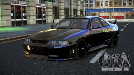 Nissan Skyline R33 GT-R Baslly S10 para GTA 4