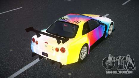 Nissan Skyline R34 Japhli S12 para GTA 4
