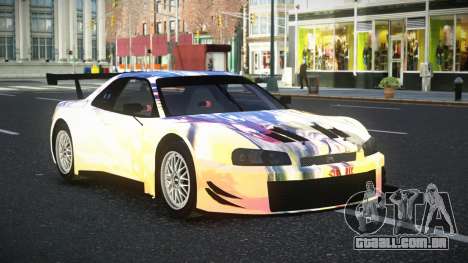Nissan Skyline R34 Japhli S14 para GTA 4
