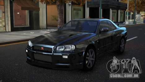 Nissan Skyline R34 Olasin S14 para GTA 4
