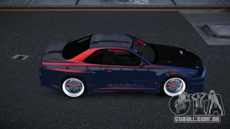 Nissan Skyline R34 Sotperofi para GTA 4