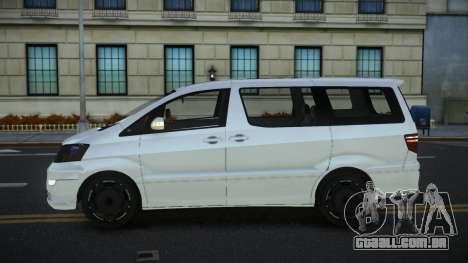 Toyota Alphard Rupacin para GTA 4