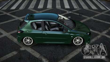 Peugeot 206 Wobaneni para GTA 4