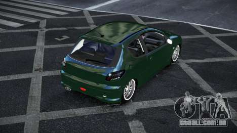 Peugeot 206 Wobaneni para GTA 4