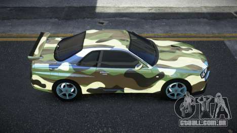Nissan Skyline R34 Jashra S11 para GTA 4