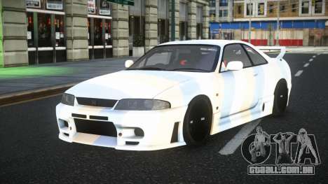 Nissan Skyline R33 GT-R Baslly S7 para GTA 4
