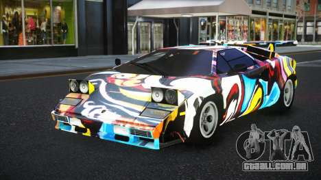 Lamborghini Countach Zamew S6 para GTA 4