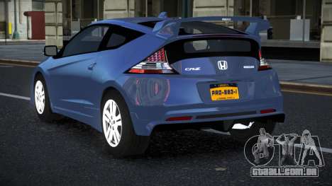 Honda CRZ Siyezemuc para GTA 4