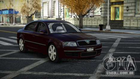 Skoda Superb Vinqego para GTA 4