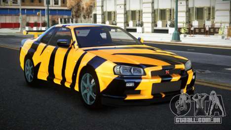Nissan Skyline R34 Jashra S14 para GTA 4