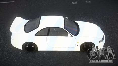 Nissan Skyline R33 GT-R Baslly S7 para GTA 4