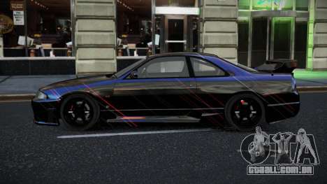 Nissan Skyline R33 GT-R Baslly S1 para GTA 4