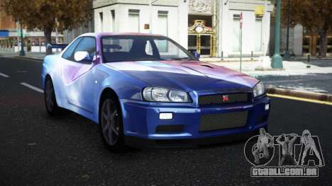 Nissan Skyline R34 Olasin S7 para GTA 4