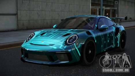 Porsche 911 GT Elnac S8 para GTA 4