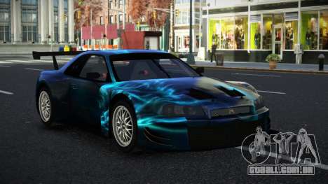 Nissan Skyline R34 Japhli S6 para GTA 4