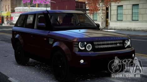 Land Rover Range Rover Sport Yatekaf para GTA 4