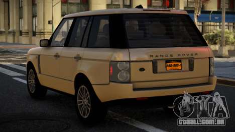 Land Rover Range Rover Vogue Geziqoz para GTA 4