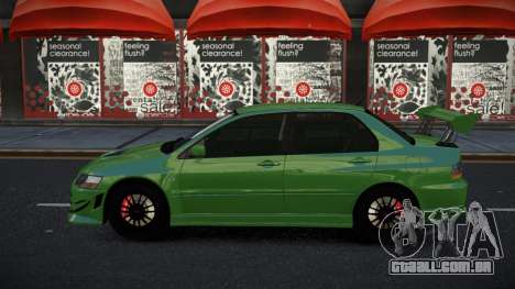 Mitsubishi Lancer Evolution VIII Quzafuro para GTA 4