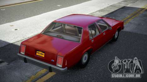 Ford LTD Crown Victoria Dotrocib para GTA 4