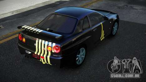 Nissan Skyline R34 Jashra S2 para GTA 4