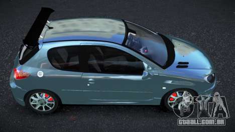 Peugeot 206 Cuxen para GTA 4
