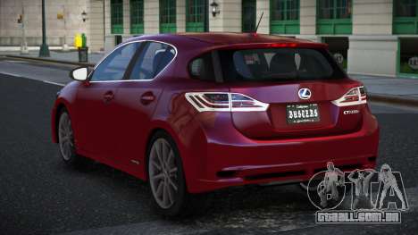 Lexus CT200H Gide para GTA 4