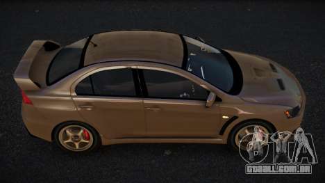 Mitsubishi Lancer Evolution X Cogwa para GTA 4
