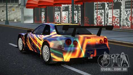 Nissan Skyline R34 Japhli S7 para GTA 4
