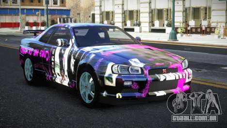 Nissan Skyline R34 Jashra S13 para GTA 4