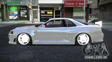 Nissan Skyline R34 Fahilol para GTA 4