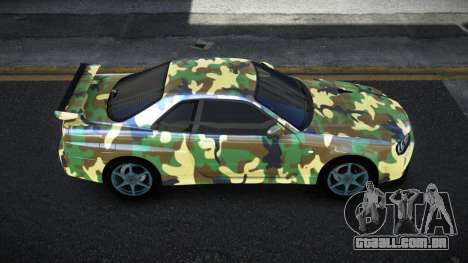 Nissan Skyline R34 Jashra S12 para GTA 4