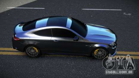 Mercedes-Benz C63S AMG Fibla para GTA 4
