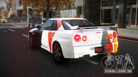 Nissan Skyline R34 Olasin S9 para GTA 4