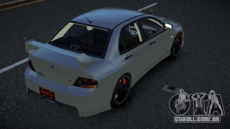 Mitsubishi Lancer Evolution VIII Dafdov para GTA 4
