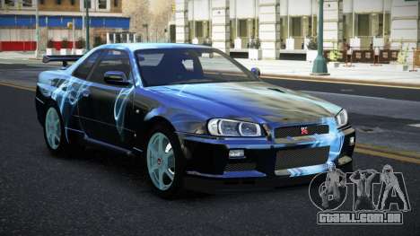 Nissan Skyline R34 Jashra S5 para GTA 4
