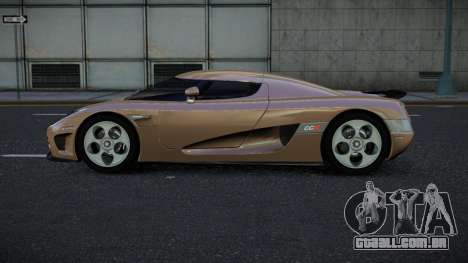 Koenigsegg CCX Wasohibo para GTA 4