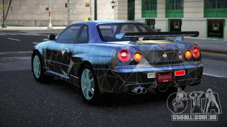 Nissan Skyline R34 Jashra S4 para GTA 4