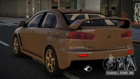Mitsubishi Lancer Evolution X Cogwa para GTA 4